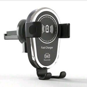 15W Magnetic Fast Wireless Car Charger Automatic Sensing for Iphone & Android